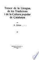 Tresor de la llengua, de les tradicions i de la cultura popular de Catalunya