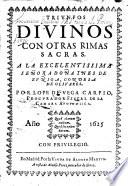 Triunfos divinos con otras rimas sacras