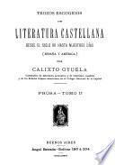 Trozos escogidos de literatura castellana: Prosa