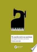 Libro Tu canción entre sus canciones. José Agustín Goytisolo y la música