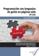 UF1305 - Programación con lenguajes de guión en páginas web