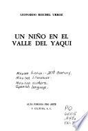Un niño en el valle del yaqui