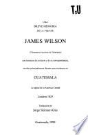 Una breve memoria de la vida de James Wilson
