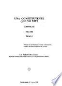 Una constituyente que yo viví