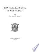 Una historia inedita de Montserrat