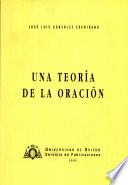 Una teoría de la oración