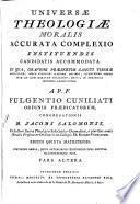 Universae theologiae moralis