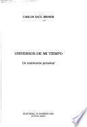 Universos de mi tiempo