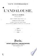 V.a entrega de la Faune entomologique de l'Andalousie