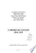 V Premio de Cuentos Max Aub