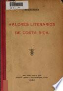 Valores literarios de Costa Rica
