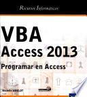 VBA Access 2013