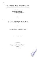 Venezuela y sus riquezas