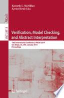 Libro Verification, Model Checking, and Abstract Interpretation