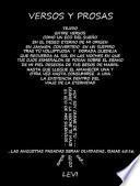 VERSOS Y PROSAS
