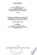 Verträge und Deklarationen über den Festlandsockel (Continental shelf)