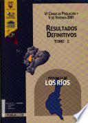 VI censo de población y V de vivienda, 2001: Provincia de Los Ríos