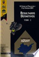VI censo de población y V de vivienda, 2001: Provincia del Azuay (2 v. )