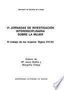 VI Jornadas de Investigación Interdisciplanaria sobre la Mujer