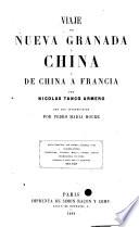 Viaje de Nueva Granada a China y de China a Francia