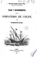 Viajes y descubrimientos de los compañeros de Colon