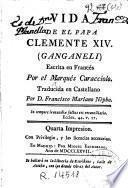 Vida de el Papa Clemente XIV (Ganganeli)
