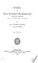 Vida de San Alonso Rodríguez