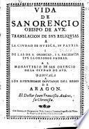 Vida de San Orencio Obispo de Aux ...