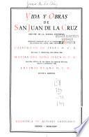Vida y obras de San Juan de la Cruz