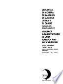 Violence Against Women in Latin America and the Caribbean