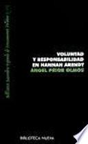 Voluntad y responsabilidad en Hannah Arendt