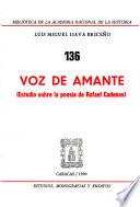 Voz de amante