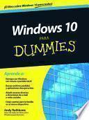 Windows 10 para dummies