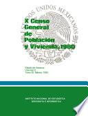 X Censo General de Población y Vivienda, 1980. Estado de Veracruz. Volumen II. Tomo 30