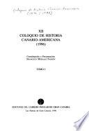 XII Coloquio de Historia Canario-Americana (1996)