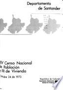 XIV [i.e. Decimocuarto] censo nacional de población y III de vivienda, 24 de octubre, 1973: Risaralda