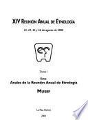 XIV Reunión Anual de Etnología