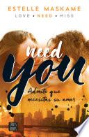 Libro You 2. Need you (Edición mexicana)